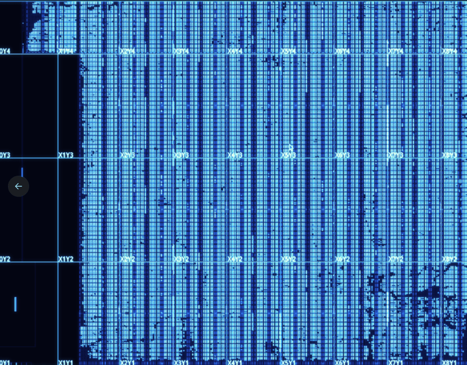 Redwood accelerator floorplan